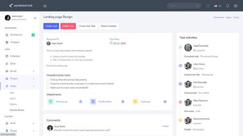 Image Preview of Task Details Demo Product