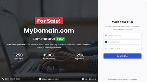 Image Preview of Homepage 3 Product