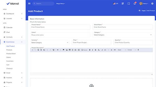 Image Preview of Add Product Product