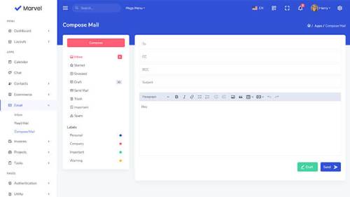 Image Preview of Compose Mail Product