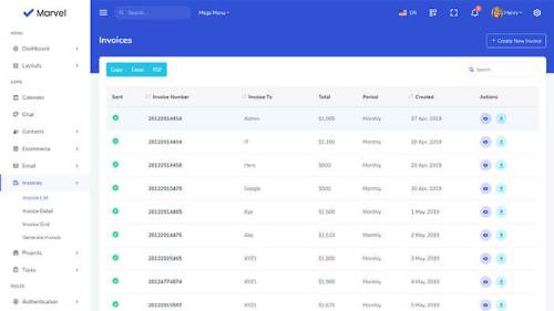 Image Preview of Invoice List Product