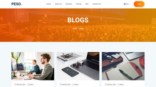 Image Preview of Blog List Product