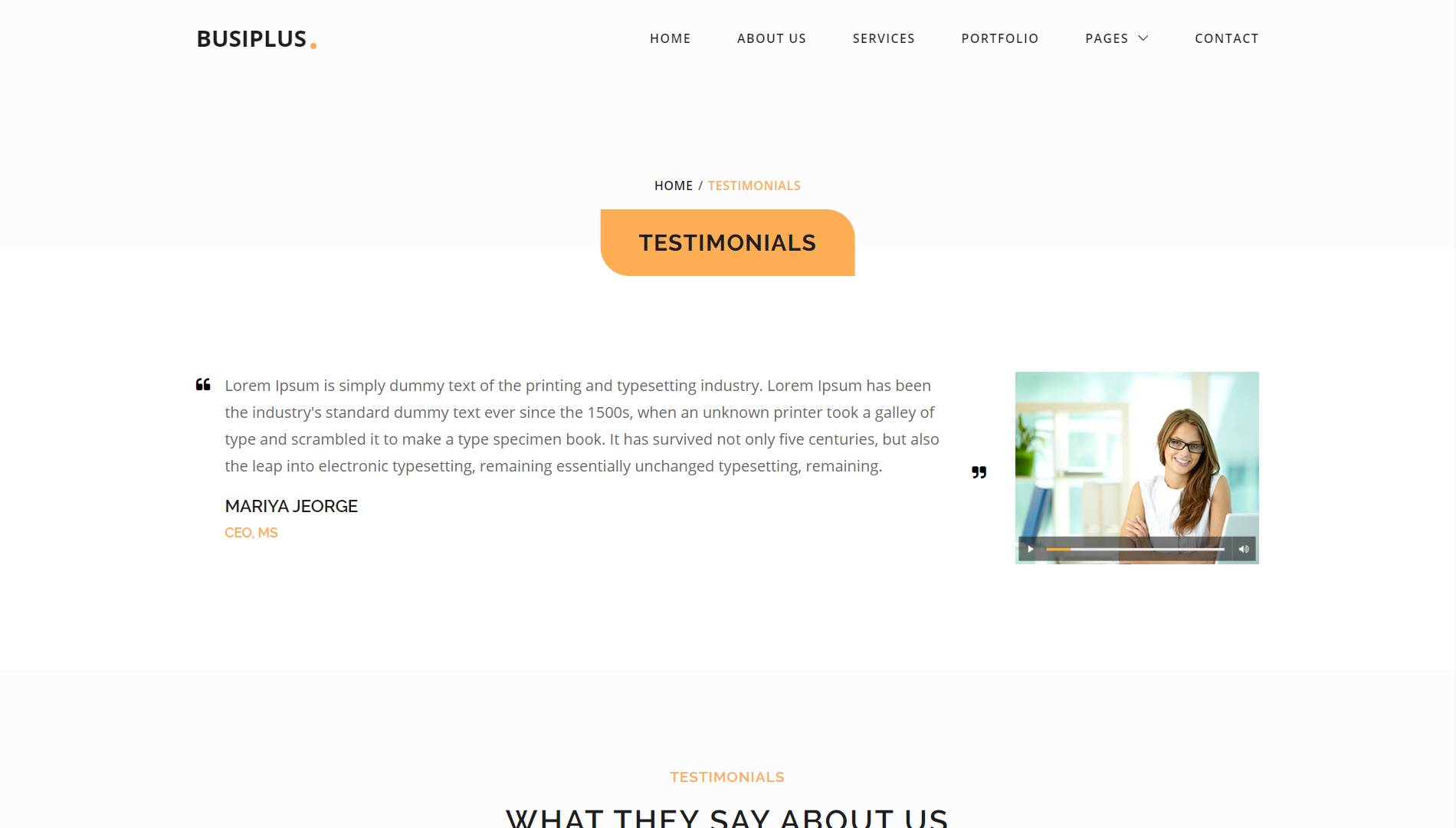 Homepage