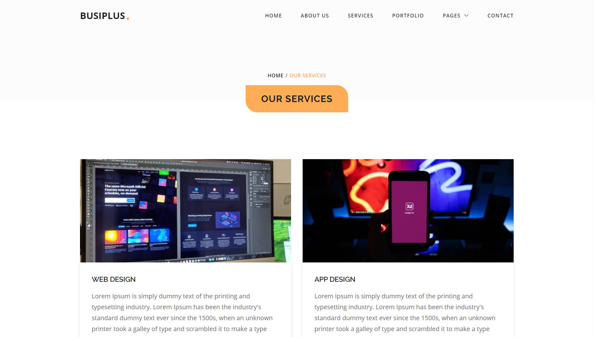 Homepage