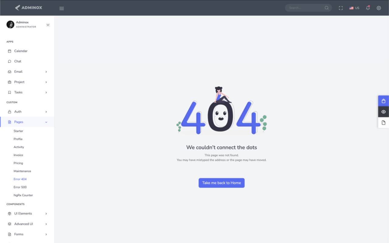 404 Error Page