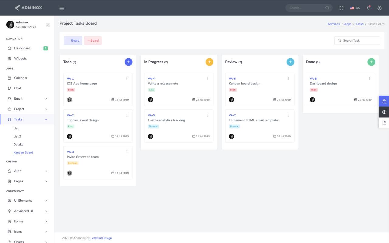 Kanban Task Board