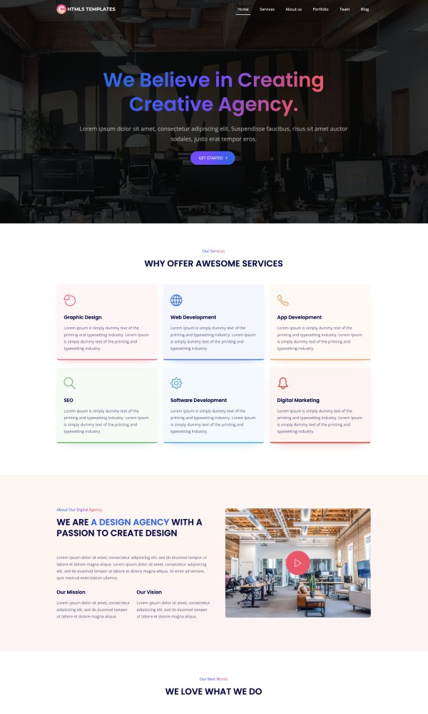 about Canva Bootstrap template