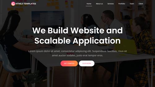 Canva Homepage Overview – Bootstrap One Page Template with Clean UI and Feature Highlights