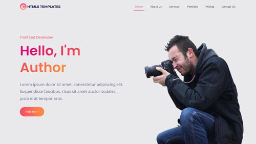Canva Homepage Overview – Bootstrap Resume landing pages