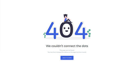 Kiosk 404 Page – Responsive Angular Error Page Template